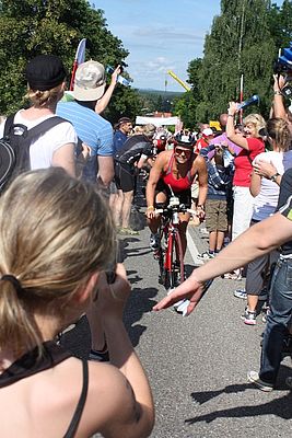 Elke Strakeljahn beim Challenge-Roth 2011